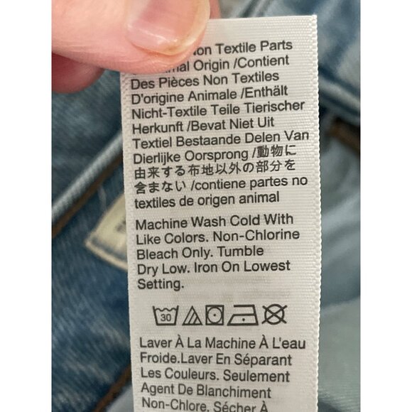 Madewell The Tall Perfect Vintage Jean Coffey Wash Worn-In Sz 26 Tall MC493 $135 - Picture 12 of 14